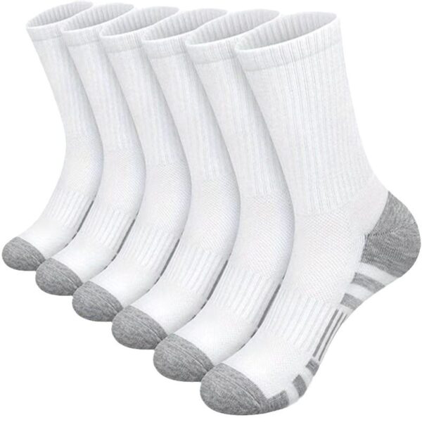 Color Matching Athletic Socks Plus Size Basketball Mid Tube Cotton Breathable - Image 2